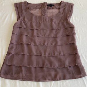 American Eagle Plum Blouse